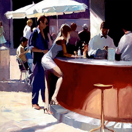 Художник David Farrant. Игра света и тумана
