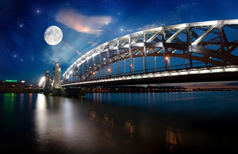 Большеохтинский мост мост, мосты спб, россия, санкт-петербург, спб!, фишки-мышки, фото, фотография