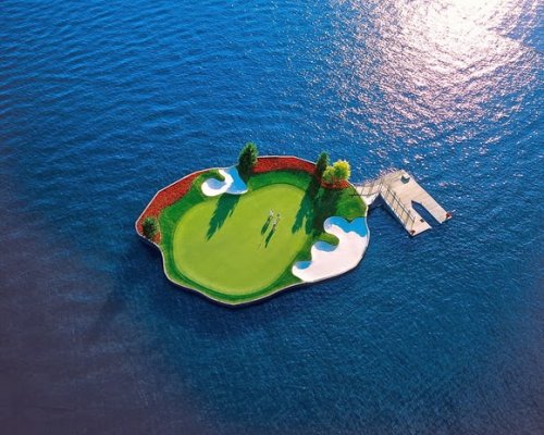 12 Необычно расположенных спортивных сооружений (37 фото)