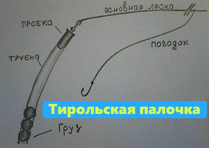 Снасть тирольская палочка своими руками 15