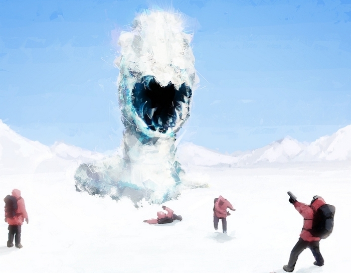 Чудовища Антарктиды - крионы