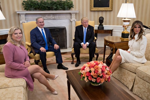 Биньямин и Сара Нетаньяху, Дональд и Мелания Трамп. Фото: GLOBAL LOOK press