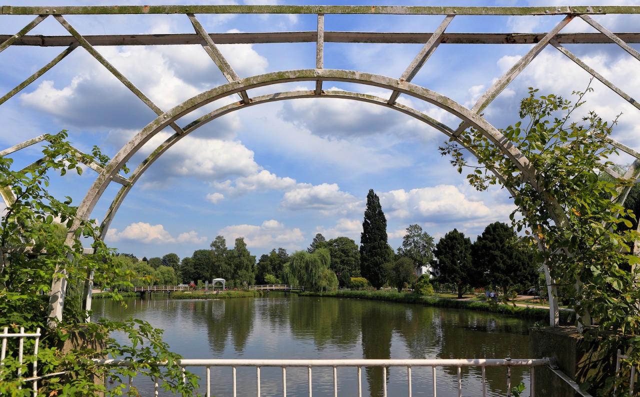 ПАРК РОЗ В ГЕРМАНИИ/ 'ROSARIUM UETERSEN'