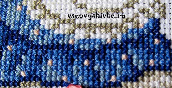 как вышивать одиночные крестики как вышивать одиночные крестики