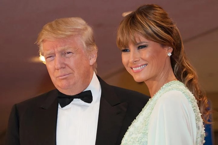 Прическа как у жены трампа