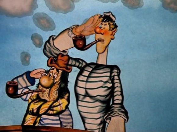 Приключения капитана Врунгеля, мультфильм