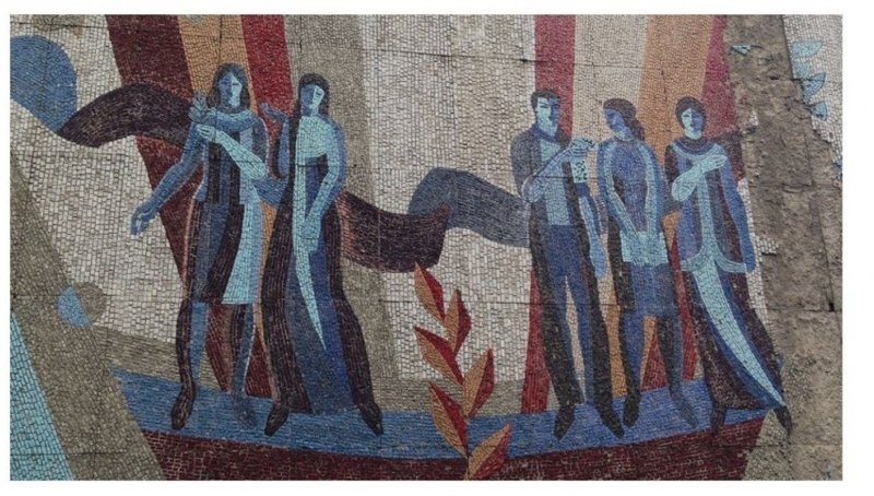 Пропавшие мозаика и фрески: потерянное советское искусство в мире, города, искусство, мозаика, своими руками, художники