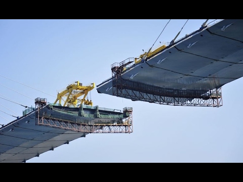 Керченский мост сегодня 18.02.2017. Строительство моста Путина. Крым мост 2017