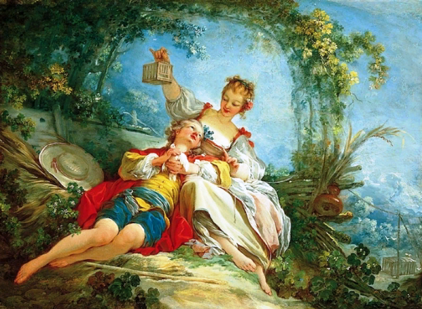 «Счастливые влюбленные». 1765