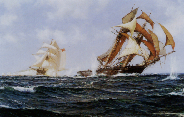 Dawson_Montague_Off_the_White_Cliffs_of_Dover_Oil_on_canvas (700x446, 402Kb)
