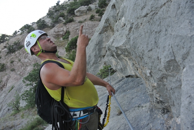 Виа Феррата в Крыму. Гора Ильяс кая (Альпинизм, via ferrata, ferrata, деликли, гид, проводник)