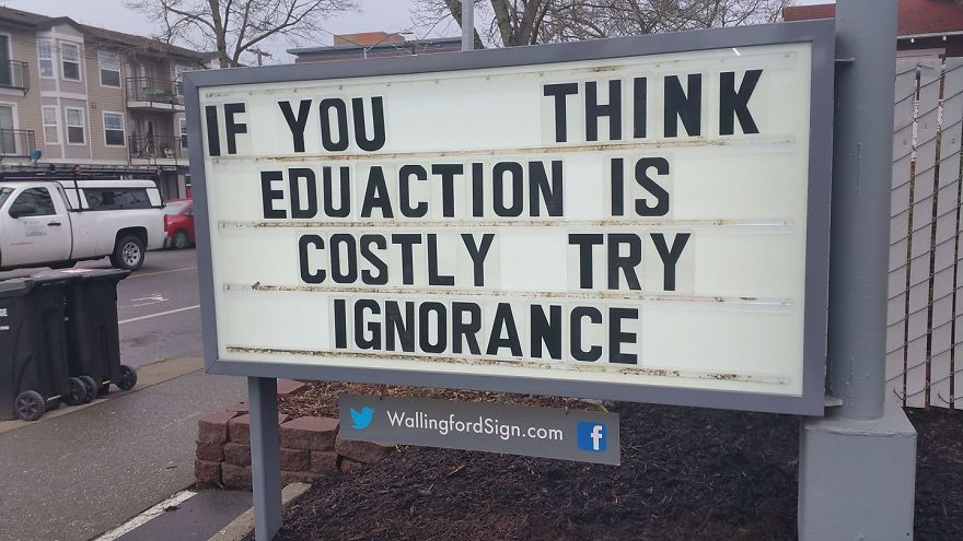 Gas Station Sign