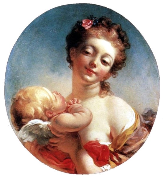 "Венера и Купидон", 1760