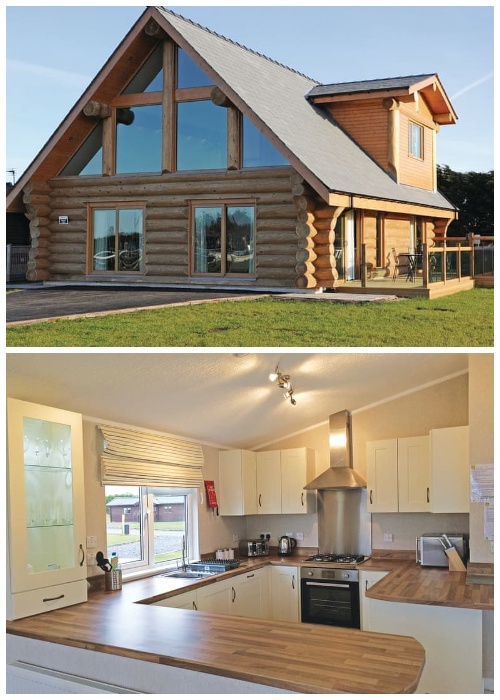 Для постояльцев кемпинга Ream Hills Caravan Park создали благоустроенную кухню-столовую (Ream Hills Caravan Park, Великобритания). Для постояльцев кемпинга Ream Hills Caravan Park создали благоустроенную кухню-столовую (Ream Hills Caravan Park, Великобритания).