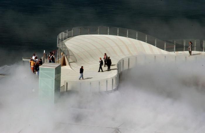Здание из тумана - Blur Building (5 фото)