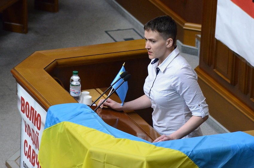 Савченко сделала радикальное заявление по Крыму Савченко сделала радикальное заявление по Крыму