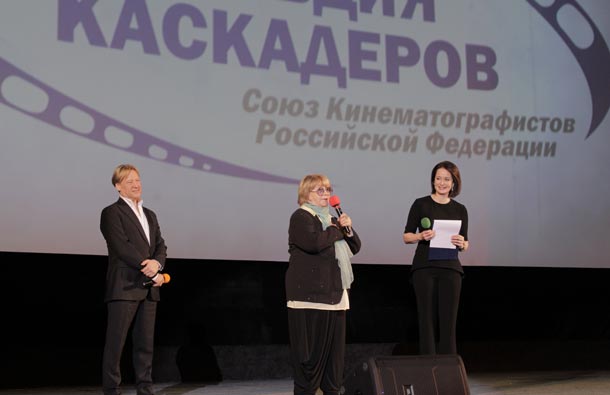 Актер Дмитрий Харатьян, режиссер Алла Сурикова, актриса Ольга Кабо.