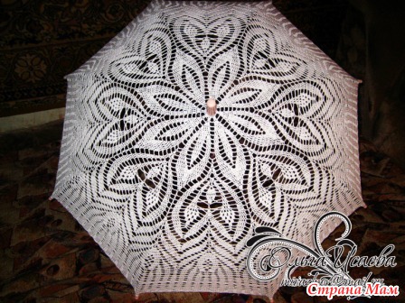 Ажурные зонтики (схемы вязания) Ажурные зонтики (схемы вязания)