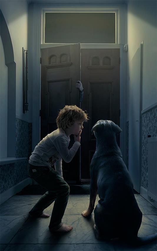 папа, сын, детство