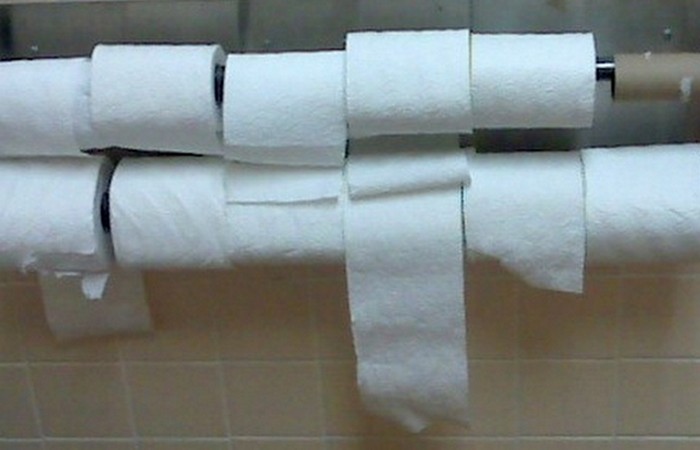 Туалетная бумага.