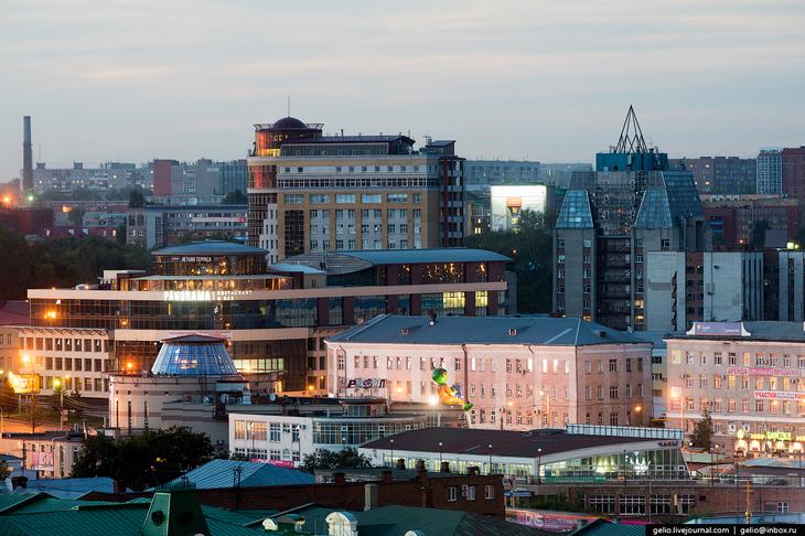 Омску 300 лет. Виды города с высоты