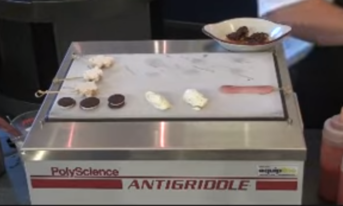 Anti-griddle — быстрая заморозка продуктов. /Фото: prntscr.com Anti-griddle — быстрая заморозка продуктов. /Фото: prntscr.com