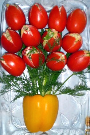 К-Урок 10. Украшение салатов, винегретов и закусок (продолжение)