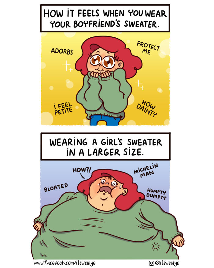 Hilariously Relatable Comics By Malaysian Redhead Artist, 