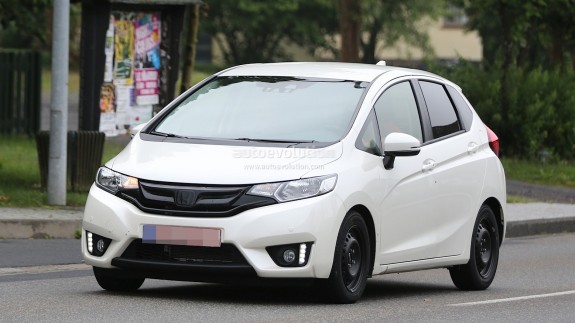 Новая Honda Jazz впервые замечена в Европе