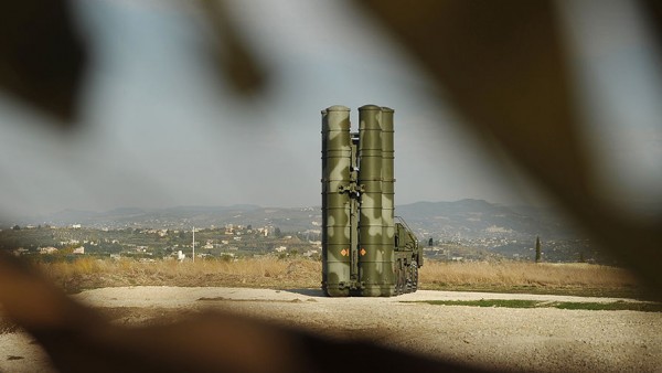 ЗРК С-400 на базе Хмеймим в Сирии