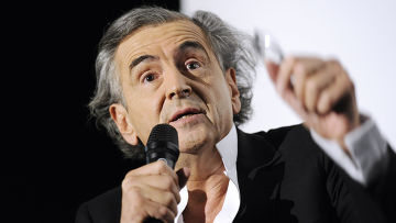 Французский писатель Бернар-Анри Леви