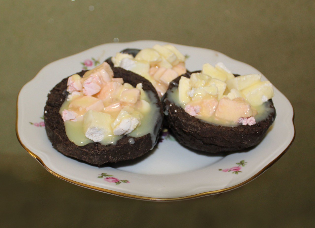 Шоколадные корзинки