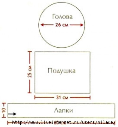 Подушки для стульев выкройки Подушки для стульев выкройки