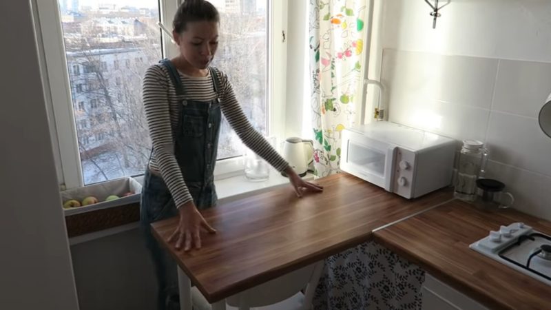 Нестандартное решение для хрущёвки 30 кв. м.: интересный ремонт своими руками