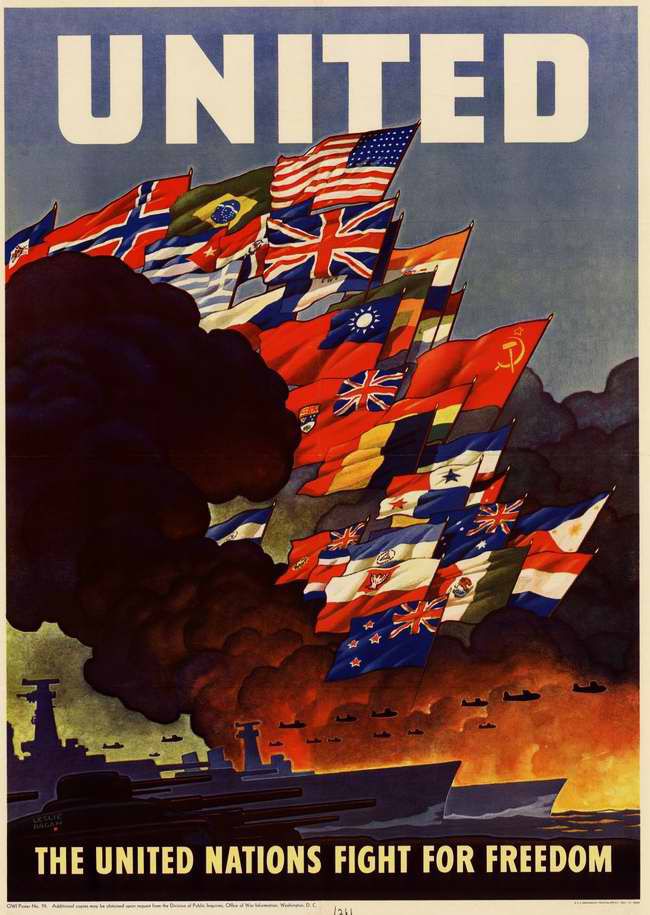 СССР, Великобритания, США, пропаганда