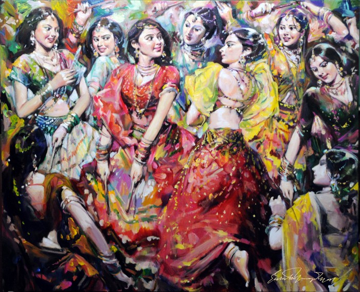 женские образы танец Subrata Gangopadhyay - 03