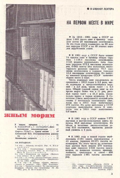 Этот день 50 лет назад. 02 марта 1963 года