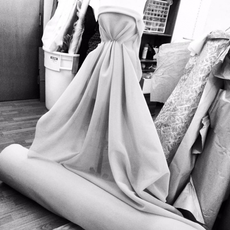 В мастерской Christian Siriano