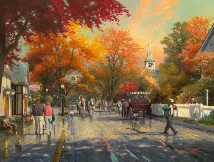  -   ,   . : Thomas Kinkade.