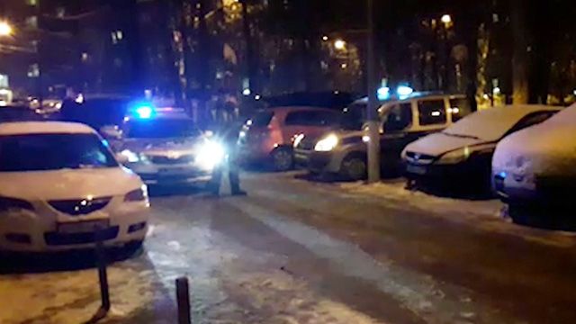 Видео с места заказного убийства бизнесмена в Москве