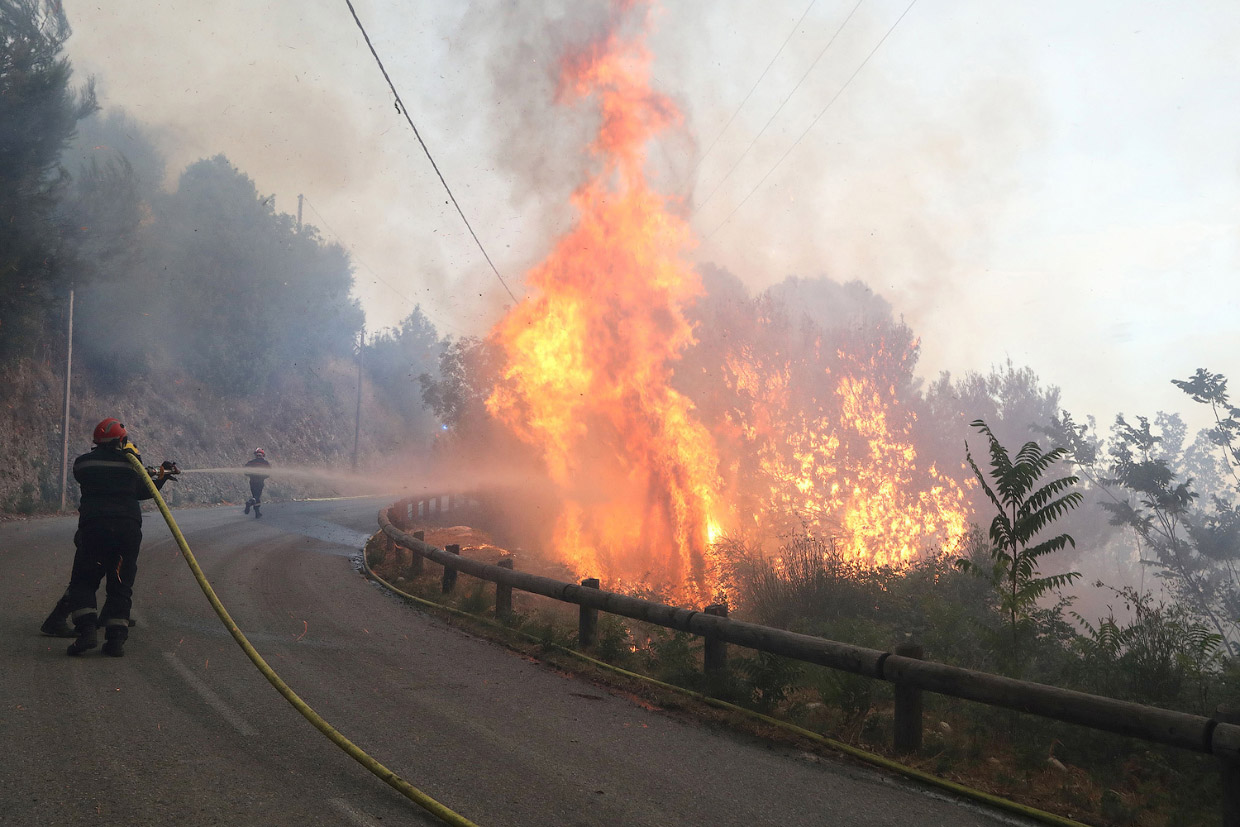 Европейские пожары лета 2017