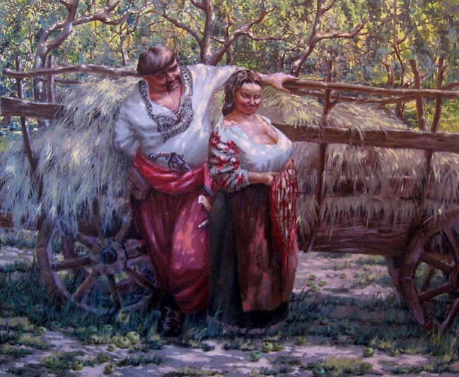 Красавицы-толстушки художника Александра Иванова Красавицы-толстушки художника Александра Иванова