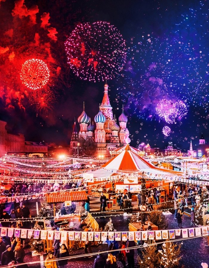 Новогодняя Москва на фотографиях Кристины Макеевой Новогодняя Москва на фотографиях Кристины Макеевой