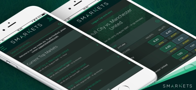 Smarkets выпустила приложение для мобильного телефона