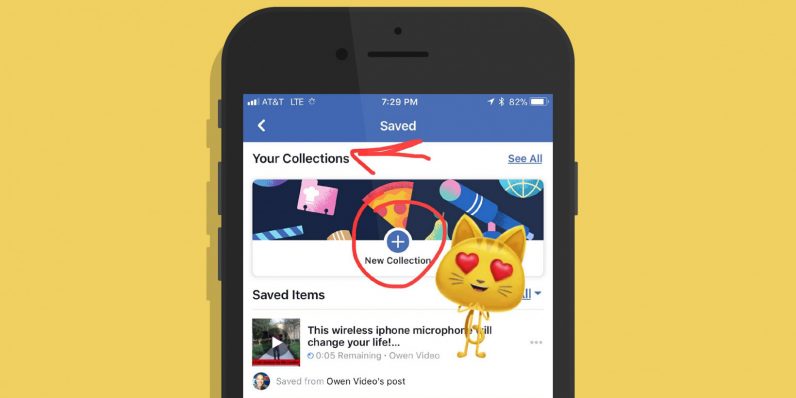 Facebook’s testing an Instagram-style ‘Collections’ feature for saved posts