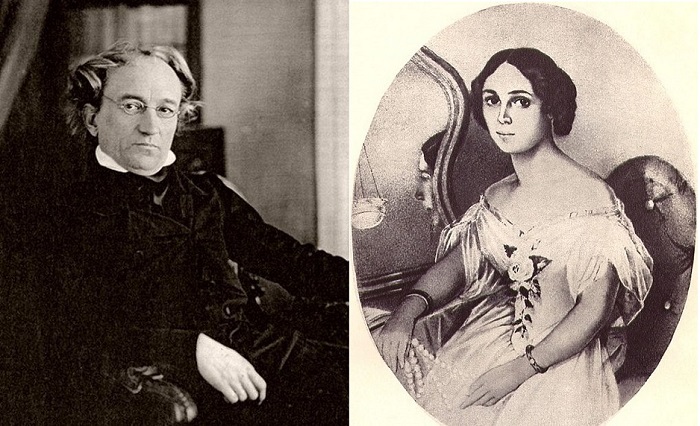 Федор Тютчев и Елена Денисьева. Федор Тютчев и Елена Денисьева.