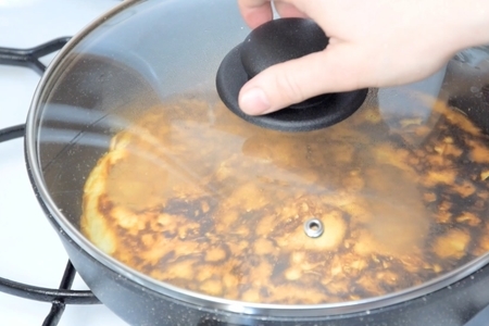 Ленивый хачапури на сковороде за 10 минут. вкусная сырная лепешка на завтрак: фото шаг 5
