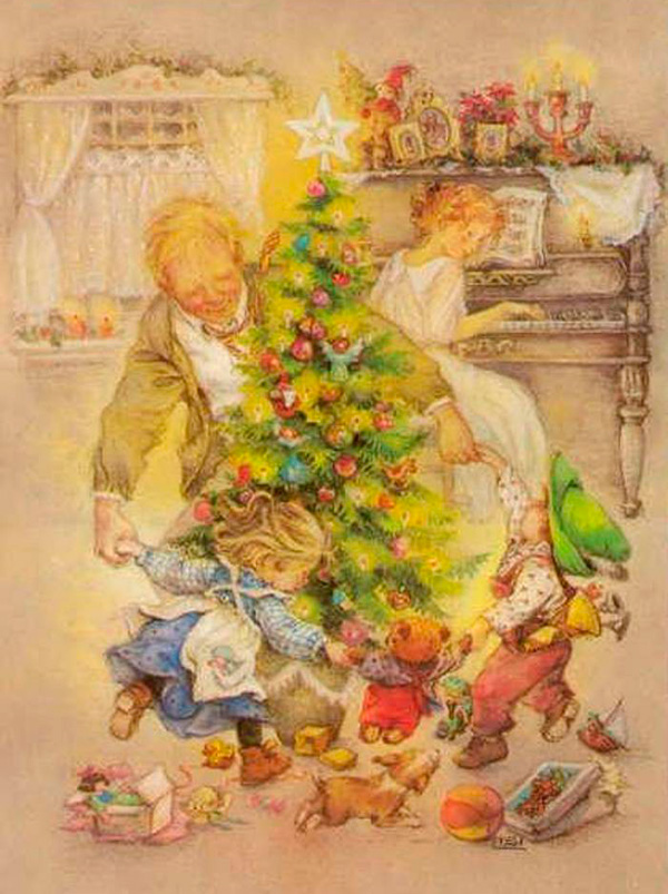 веселая елка