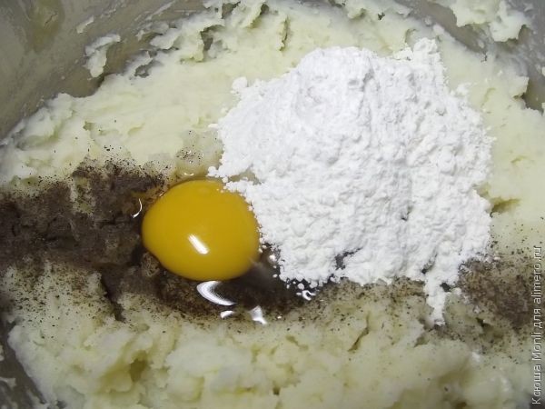 картофельные зразы с грибами Картофельные зразы с грибами