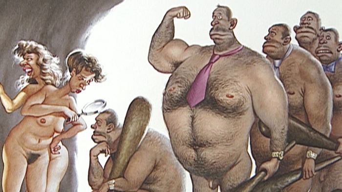 Естественный отбор. Сатира от Gerhard Haderer. Естественный отбор. Сатира от Gerhard Haderer.